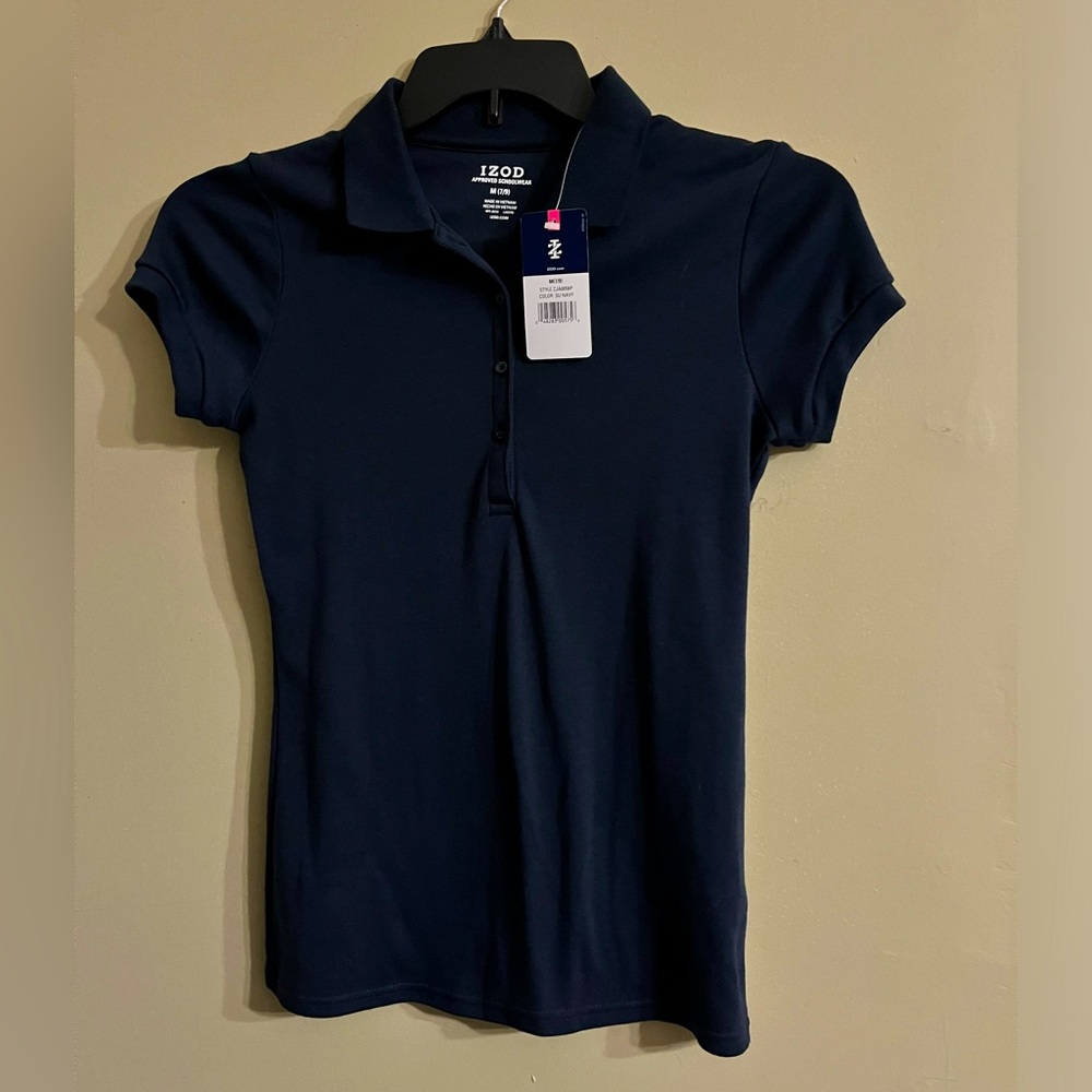 IZOD Junior's Uniform Short Sleeve Interlock Polo